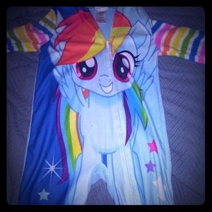 Rainbow dash pajamas
